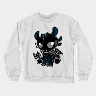 Kawaii night fury Crewneck Sweatshirt